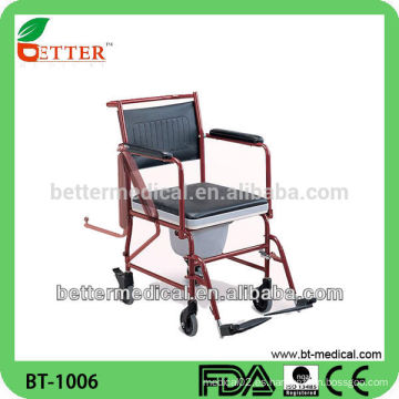 Reposapiés ajustable Steel Commode WheelChair